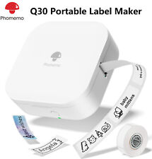 Bluetooth Etikettendrucker Thermodrucker Drahtlos Mini Aufkleber Drucker Tragbar