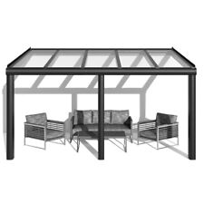 Terrassenüberdachung VSG Glas