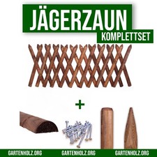 Jägerzaun 10 Meter