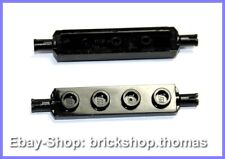 Lego 2 x Doppel Achse schwarz