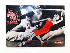 Seltene Martini Postkarte – "La Bella Vita, Baby"
