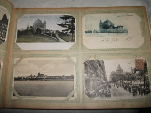 Alte ansichtskarten album mit - alte,