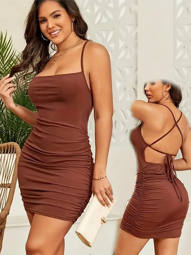 Damen sommerkleid rückenfrei - damen,