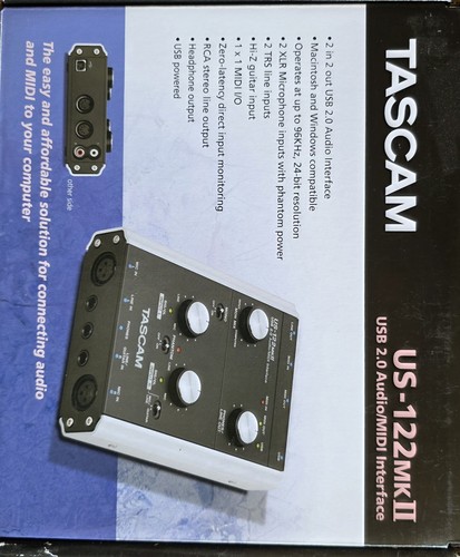 Tascam 122mkii - tascam, us-122mkii