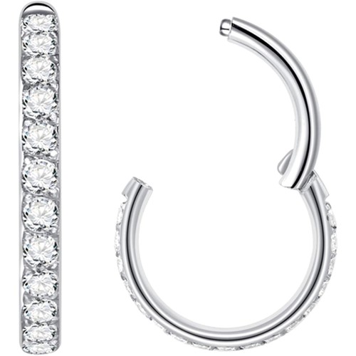 Nasenring zirkonia klar - nasenring,