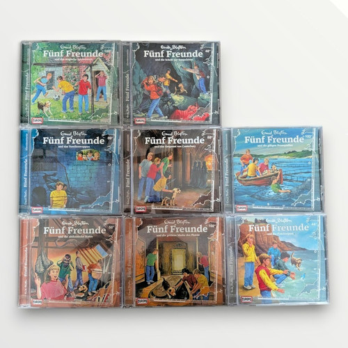 Fünf freunde hörspiel cd - 8x,