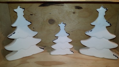 Weihnachtsdeko tannenbaum 3tlg - weihnachtsdeko,