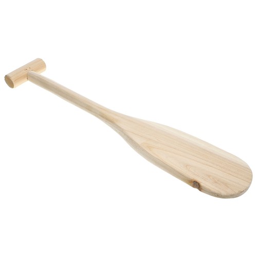 Reusable wooden paddle decor - wooden,