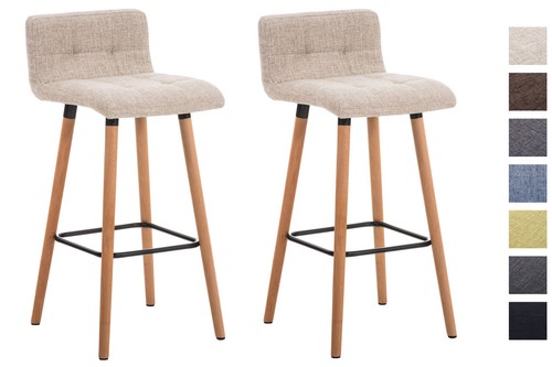 2er set barhocker lincoln - barhocker,