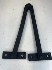 12" Zollstock Gelenkstrebe schwarzer Flügel Kirkpatrick 3998 schwarz Eisen Zollstock Gelenkstrebe