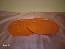 Tupperware 2x Kinderteller Rot NEU