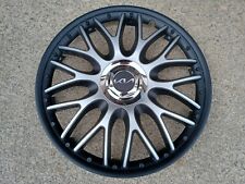 4 Alu-Design Radkappen 15 Zoll "Orden black matt" für Kia neues Logo
