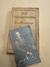Ein Schauspielerleben Alois Wohlmuth 1918 + AK