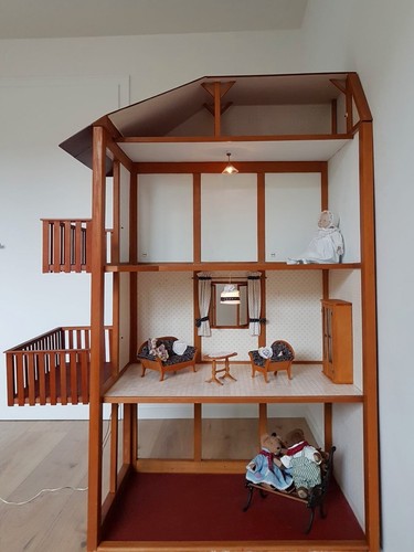 Puppenhaus barbiehaus holz - 1:6,