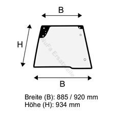 Heckscheibe für Jungheinrich EFG-VAC 16/20 Gabelstapler, Stapler (50051910)