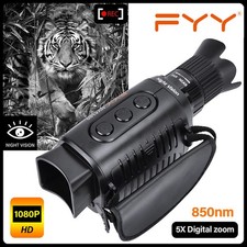 Nachtsichtgerät 5-facher Zoom Digital Infrarot Nachtsicht Monokulares Teleskop