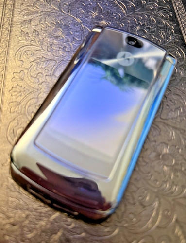 Motorola razr handy blau - motorola,