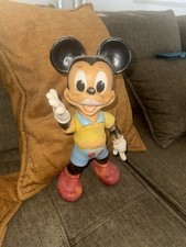 Vintage Walt Disney Figur Mickey Mouse Retro Puppe Spielzeug 1962