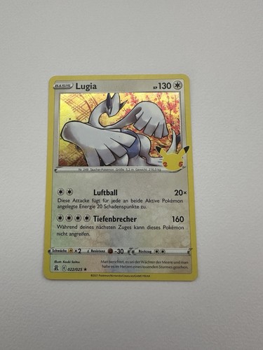 Lugia 022 025 pokémon - -,