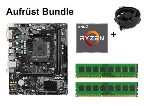 Bundle msi a320m - a320m-a, pro