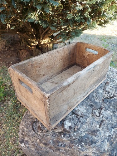 Schöne alte holzkiste antik - holzkiste,