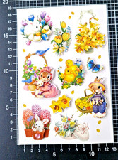 3D Stickerbogen schöne