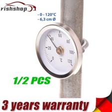1/2X Bimetall Thermometer