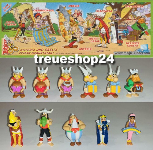 Kompletter satz asterix - satz, 50