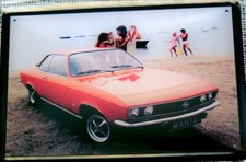 Blechschild, 20 x 30 cm, Opel Manta, Auto, Kultwagen, PKW,  Neu, OVP  