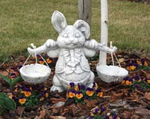 Hase mit waagschale - hase,