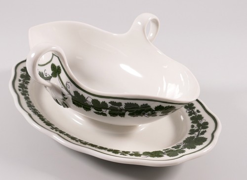 Meissen sauciere doppelhenkel - meissen,
