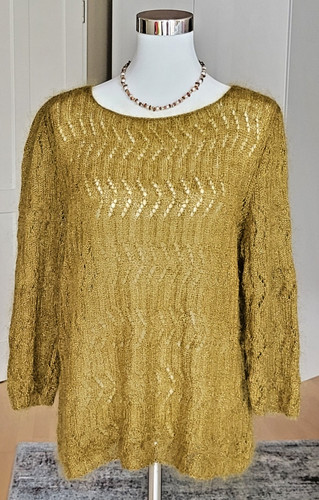 Damenpulli tunika mohair - tunika, m