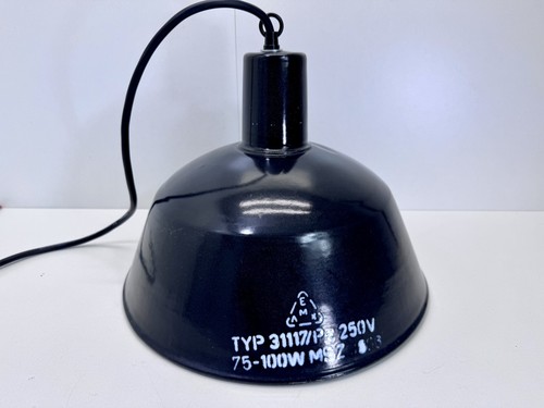 Alte fabriklampe emaille - alte,