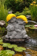 Wasserspeier/ Teichfigur Junge