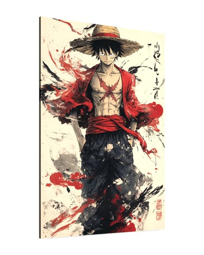 One piece leinwand bild ruffy - leinwand,