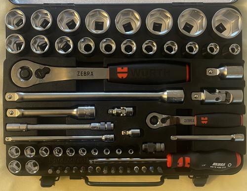 Würth steckschlüsselsatz - würth, 59