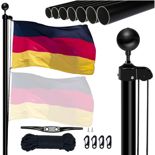 Fahnenmast aluminium - 6m,