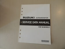 Service Data Manual Suzuki Modellj 2006 von 2.5 bis 250 PS Außenborder Datenbuch