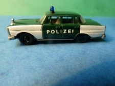 Prep /Praliné MB 220 SE Heckflosse W110 Polizei dunkelgrün/ weiß ohne OVP neuwe