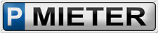 Blechschild Parken 46x10cm