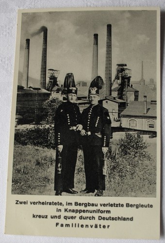Familienväter bergleute - ak,