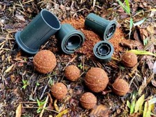 Futterball Presse Ballmaker Bait Ball Maker Grundfutter Zwille Futterschleuder