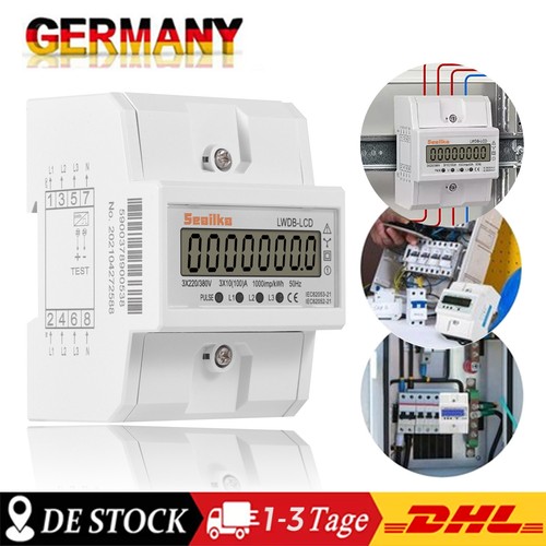 Drehstromzähler geeicht für