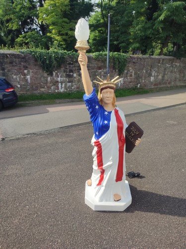 Amerikanische freiheitsstatue - amerikanische,