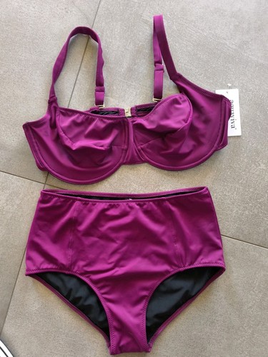Bikini fuchsia lila cups - fuchsia,