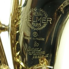 Selmer Super Action 80 Serie ll Altsaxophon Gold gebraucht mit Hartschalenkoffer
