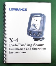 Lowrance X-4 Instruction