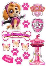 Skye PAW Patrol Essbar Party Tortenaufleger Torte  Geburstag Zuckermasse