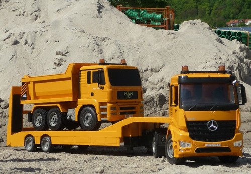 2er set tieflader - set, rc