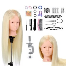 Mannequinkopf 60% Echthaar